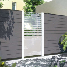 UV Stable Anti-Aging Mildew Resistant 1.8X1.8m Personal or Commercial Wood Plastic Composite WPC Fence